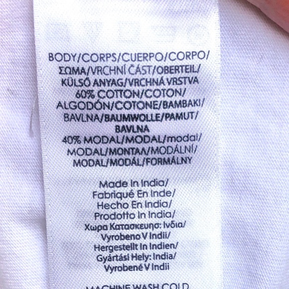 Chaps White Embroidered Short Sleeve Top Size XLP - Picture 11 of 14